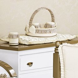 Trocador de Bebê Plastificado Imperial Palha Trocador de Bebê Plastificado Imperial Palha