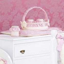 Trocador de Bebê Plastificado Realeza Rosa Trocador de Bebê Plastificado Realeza Rosa