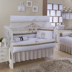 Quarto de Bebê Urso Baby Chocolate 21 Peças Quarto de Bebê Urso Baby Chocolate 21 Peças