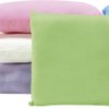 Travesseiro de Malha Enxoval Bebê Menino ou Menina Lilás - Rosa - Azul - Verde