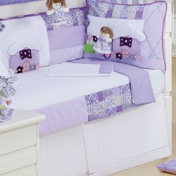 Saia Para Berço 02 Lados Enxoval Bebê Menina Melissa Branco Saia Para Berço 02 Lados Enxoval Bebê Menina Melissa Branco
