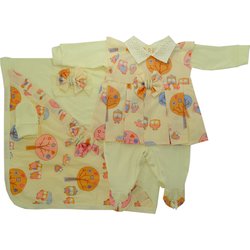 Saída de Maternidade Helô Amarelo 100% Algodão Saída de Maternidade Helô Amarelo 100% Algodão