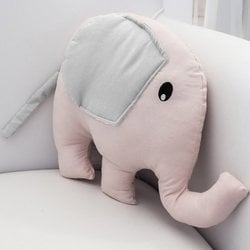 Almofada Elefante Rosa e Cinza Almofada Elefante Rosa e Cinza