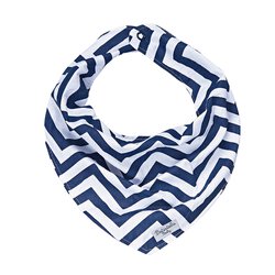 Babador Bandana Chevron e Marinho Babador Bandana Chevron e Marinho