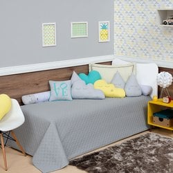 Cobre Leito Mini Cama Love Fruit 2 Peças 100% Algodão Cobre Leito Mini Cama Love Fruit 2 Peças 100% Algodão