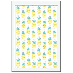 Quadro Decorativo Love Fruit Abacaxis Quadro Decorativo Love Fruit Abacaxis