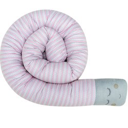Minhocão de Bebê Chevron Zig Zag Rosa Minhocão de Bebê Chevron Zig Zag Rosa