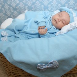 Saída de Maternidade Junior Azul 4 Peças Saída de Maternidade Junior Azul 4 Peças