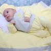 Saída de Maternidade Gabriel Amarelo 5 Peças