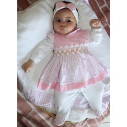Saída de Maternidade Sophia Rosa 5 Peças Saída de Maternidade Sophia Rosa 5 Peças