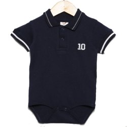 Body de Bebê Polo Baby Ten Marinho Body de Bebê Polo Baby Ten Marinho