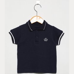 Camisa Infantil Polo Coroa Marinho Camisa Infantil Polo Coroa Marinho