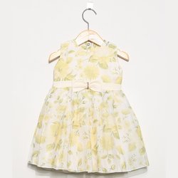 Vestido Infantil Valentina Amarelo Vestido Infantil Valentina Amarelo