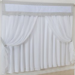 Cortina para Quarto de Bebê Chevron Amarelo Cortina para Quarto de Bebê Chevron Amarelo