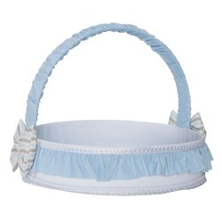 Cesta Decorada King Azul Cesta Decorada King Azul