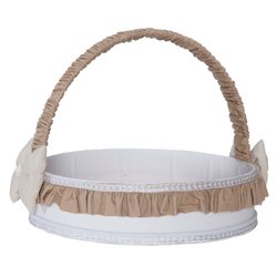Cesta Decorada Esplendor Cáqui Cesta Decorada Esplendor Cáqui