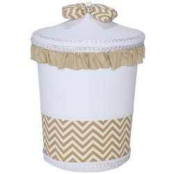 Lixeira Elliot Chevron Cáqui Lixeira Elliot Chevron Cáqui