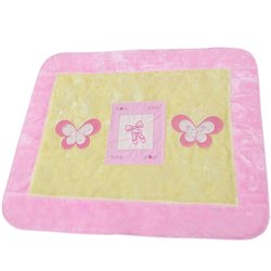 Tapete de Pelúcia Antiderrapante Babi Rosa Tapete de Pelúcia Antiderrapante Babi Rosa