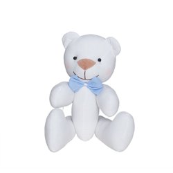 Ursinho Decorativo Esplendor Azul M Ursinho Decorativo Esplendor Azul M