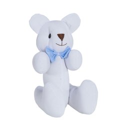 Ursinho Decorativo Fofuchos Azul M Ursinho Decorativo Fofuchos Azul M