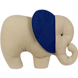 Almofada Elefante Cáqui Almofada Elefante Cáqui