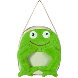 Mochila Sapinho Verde de Mão P Mochila Sapinho Verde de Mão P
