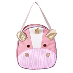 Mochila unicórnio Rosa de Mão P Mochila unicórnio Rosa de Mão P