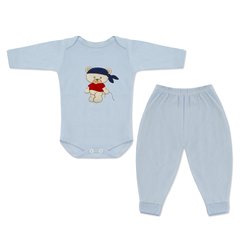 Conjunto de Bebê Ursinho Piratinha Azul Conjunto de Bebê Ursinho Piratinha Azul