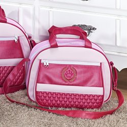 Bolsa Maternidade Golden Pink M Bolsa Maternidade Golden Pink M