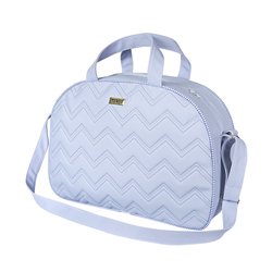 Bolsa Maternidade Zig Zag Azul M Bolsa Maternidade Zig Zag Azul M