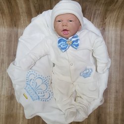 Saída de Maternidade Príncipe Palha Plush 4 Peças Saída de Maternidade Príncipe Palha Plush 4 Peças