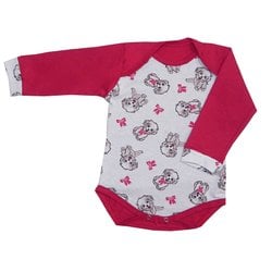 Body de Bebê Cachorrinha Vermelho Manga Longa Body de Bebê Cachorrinha Vermelho Manga Longa