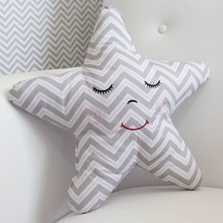 Almofada Estrela Chevron Rosa Almofada Estrela Chevron Rosa