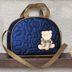 Bolsa Maternidade Ursinho Mimado Marinho M Bolsa Maternidade Ursinho Mimado Marinho M