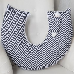 Almofada Amamentação Panda Chevron Marinho 2 Peças Almofada Amamentação Panda Chevron Marinho 2 Peças
