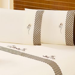 Jogo de Cama Queen Fascínio Palha 4 Peças Jogo de Cama Queen Fascínio Palha 4 Peças