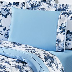 Jogo de Cama Queen Murano Floral Azul 4 Peças Jogo de Cama Queen Murano Floral Azul 4 Peças