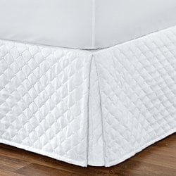 Saia Box Queen Matelada Branco ou Palha Saia Box Queen Matelada Branco ou Palha