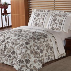 Kit Cama Queen Ariele Palha 3 Peças Kit Cama Queen Ariele Palha 3 Peças
