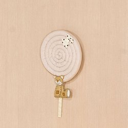 Enfeite de Porta para Quarto de Bebê Pirulito Enxoval Menino Ursinho Catatau Enfeite de Porta para Quarto de Bebê Pirulito Enxoval Menino Ursinho Catatau