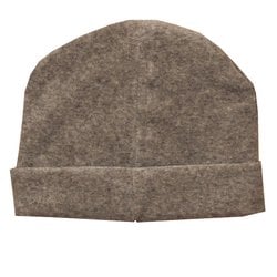 Touca de Bebê Basic Cinza Plush Touca de Bebê Basic Cinza Plush