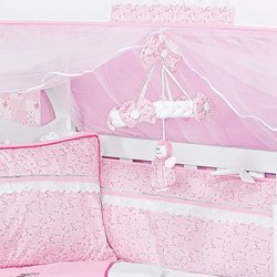 Móbile Para Berço Para Quarto de Bebê Menina Encanto Rosa Móbile Para Berço Para Quarto de Bebê Menina Encanto Rosa