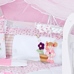 Móbile Para Berço Para Quarto de Bebê Menina Mabel Móbile Para Berço Para Quarto de Bebê Menina Mabel