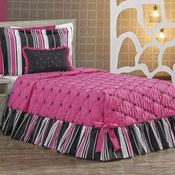 Colcha Solteiro Charmonix Pink 4 Peças Colcha Solteiro Charmonix Pink 4 Peças