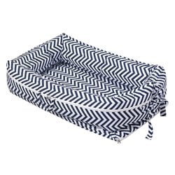 Ninho para Bebê Chevron Marinho Ninho para Bebê Chevron Marinho