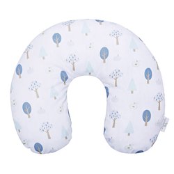 Almofada de Pescoço para Bebê Floresta Azul Almofada de Pescoço para Bebê Floresta Azul