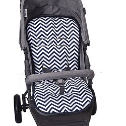 Capa de Carrinho Chevron Marinho Capa de Carrinho Chevron Marinho