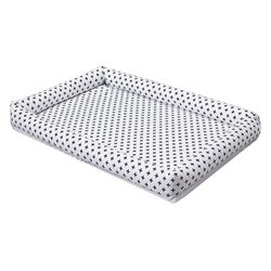 Colchonete para Bebê Cruzinha Preto 3 Peças Colchonete para Bebê Cruzinha Preto 3 Peças