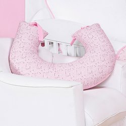 Almofada Amamentação Menina Encanto Rosa Almofada Amamentação Menina Encanto Rosa