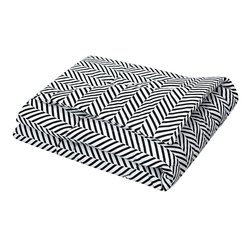 Edredom para Berço Zig Zag Preto Edredom para Berço Zig Zag Preto